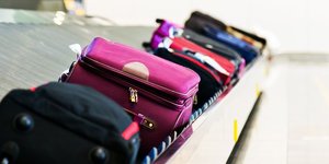 Bagages dans un aéroport