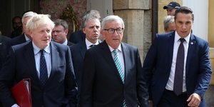 Boris Johnson Jean-Claude Juncker