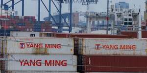 Des conteneurs d& 39 expedition en provenance de chine au port de los angeles