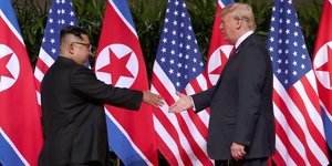 Donald Trump et Kim Jong-un