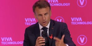 Emmanuel Macron  Vivatech