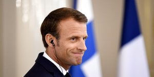 Emmanuel Macron en visite officielle au Danemark