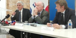 Herv Morin, Dominique Bussereau et Franois Baroin