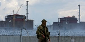 L'aiea condamne les bombardements pres de la centrale de zaporijjia