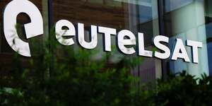 Le logo de l& 39 operateur satellite europeen eutelsat