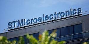 Le logo de stmicroelectronics