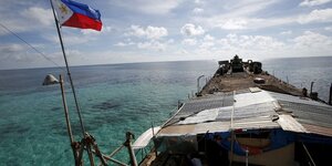 Les philippines denoncent des agissements chinois en mer de chine du sud