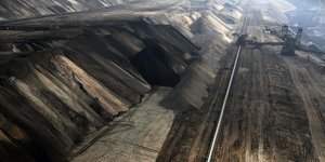 Mine de lignite allemande