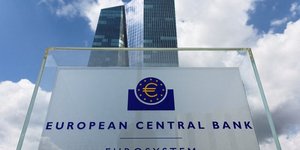 Siege de la banque centrale europeenne (bce) a francfort, allemagne