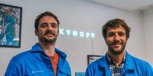 Skynopy levEe de fonds spatial NewSpace