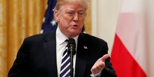 Trump annule sa visite en pologne, citant l'ouragan dorian