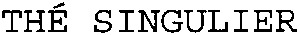 THÉ SINGULIER_logo