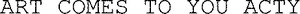 ART COMES TO YOU ACTY_logo