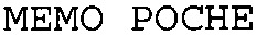 MEMO POCHE_logo