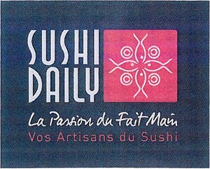 SUSHI DAILY La Passion du Fait Main Vos Artisans du Sushi_logo