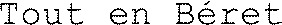 Tout en Béret_logo