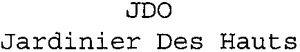 JDO Jardinier Des Hauts_logo