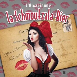 L ALSACIENNE LA SCHMOUTZALA BIER BONS BAISERS D ALSACE !_logo