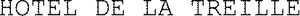 HOTEL DE LA TREILLE_logo