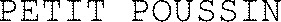 PETIT POUSSIN_logo