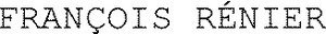 FRANÇOIS RÉNIER_logo