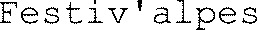 Festiv'alpes_logo