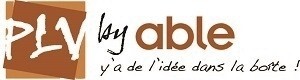 PLV BY ABLE Y A DE L IDEE DANS LA BOITE !_logo