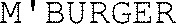 M'BURGER_logo