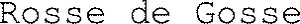 Rosse de Gosse_logo