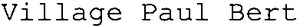 Village Paul Bert_logo