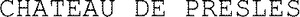 CHATEAU DE PRESLES_logo