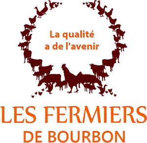 La qualité a de l'avenir LES FERMIERS DE BOURBON_logo