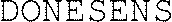 DONESENS_logo