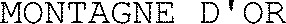MONTAGNE D'OR_logo