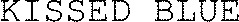 KISSED BLUE_logo