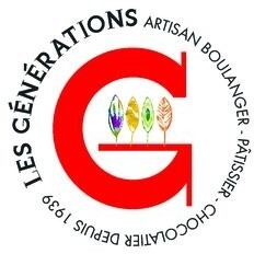 LES GENERATIONS ARTISAN BOULANGER - PÂTISSIER - CHOCOLATIER DEPUIS 1939_logo