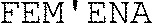 FEM'ENA_logo
