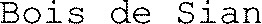 Bois de Sian_logo