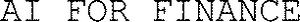 AI FOR FINANCE_logo