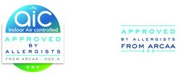 AIC Indoor Air controlled APPROVED BY ALLERGISTS FROM ARCAA_logo