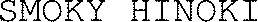 SMOKY HINOKI_logo