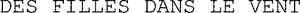 DES FILLES DANS LE VENT_logo
