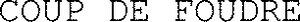 COUP DE FOUDRE_logo