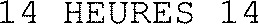 14 HEURES 14_logo