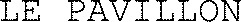 LE PAVILLON_logo