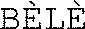 BÈLÈ_logo