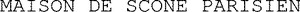 MAISON DE SCONE PARISIEN_logo