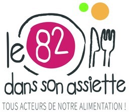 le 82 dans son assiette TOUS ACTEURS DE NOTRE ALIMENTATION !_logo