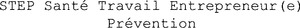 STEP Santé Travail Entrepreneur(e) Prévention_logo