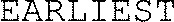 EARLIEST_logo